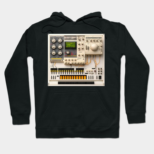 Strange sound machine Hoodie by Imagier